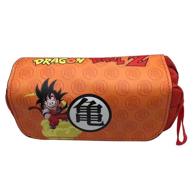 Estuche para lápices Dragon Ball | Estuche de gran capacidad con estampado del personaje DBZ. Ideal para estudiantes, ofrece un amplio espacio de almacenamiento para bolígrafos y accesorios. ¡Imprescindible para los fans de Dragon Ball! 