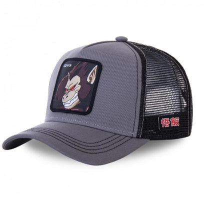 Casquette ajustable Dragon Ball haute qualité avec personnages broder, style baseball, ajustable, parfaite pour hommes et femmes. Idéale pour un look décontracté et comme cadeau