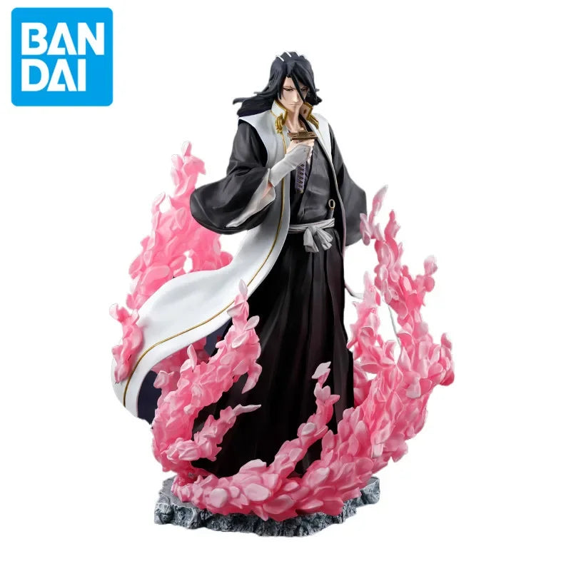 Figura BANDAI BLEACH | Auténtica figura de Bandai que representa a Byakuya Kuchiki del arco de Millennium Bloody War. Este modelo de PVC está cuidadosamente elaborado, capturando a la perfección la elegancia y el poder del personaje. 