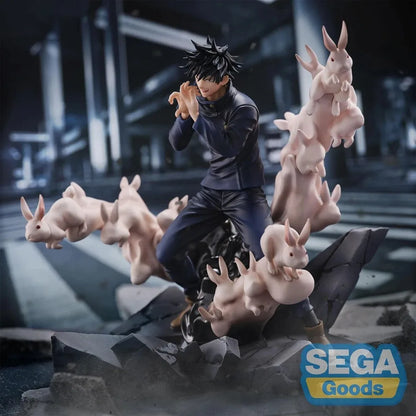 19cm Figurine Originale Genuine SEGA Jujutsu Kaisen | Figurine de Fushiguro Megumi en action, fabriquée par SEGA. Statue en PVC idéale pour les collectionneurs et comme cadeau