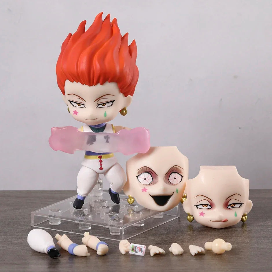 10cm Figurine Hunter x Hunter | Figurine d'action adorable représentant les personnages emblématique de l'anime HxH, idéale pour les collectionneurs. Un cadeau créatif parfait pour les fans de l'anime !