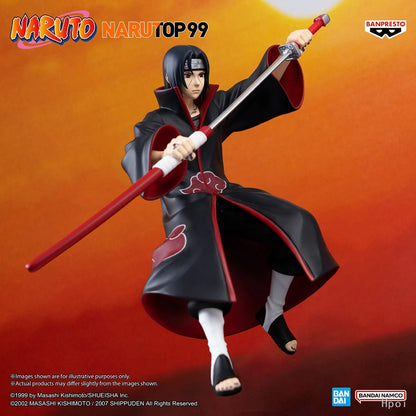 16cm Figurine Bandai Banpresto Naruto | Modèle d'action animé de Uchiha Itachi, ornement de collection en PVC. Un excellent cadeau pour les fans de Naruto et les enfants