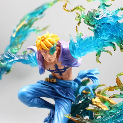 31cm Figurine One Piece | Figurine détaillée de Marco, le Phénix Immortel, de l'univers One Piece en plein vol, capture son allure majestueuse et ses ailes de phénix avec réalisme. Idéale pour les collectionneurs et les fans d'anime !