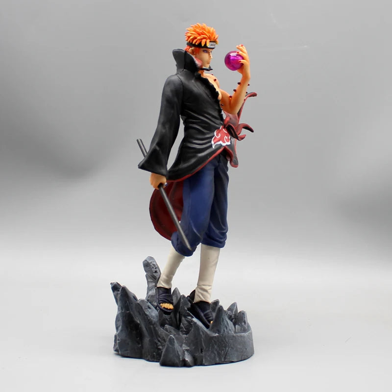 23cm Figurine Naruto | Figurine de collection détaillée du personnage Pain, parfaite pour la décoration de bureau ou comme cadeau d'anniversaire pour les fans de Naruto