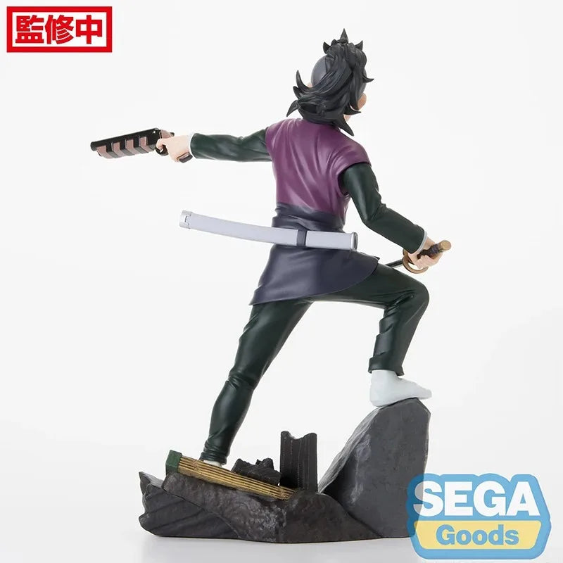 Figurines en PVC des personnages Tanjiro, Nezuko et Genya de Demon Slayer. Idéales pour les collectionneurs et les fans, ces figurines détaillées sont parfaites comme cadeau ou objet de collection