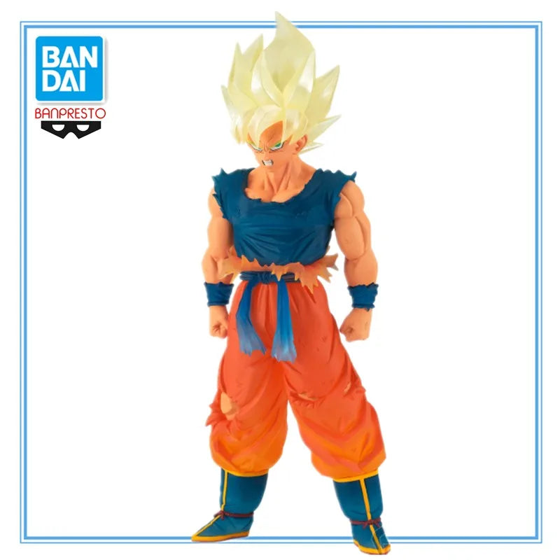 17cm Figurine Dragon Ball Z CLEARISE | Figurine officielle Banpresto en PVC de Son Goku en mode Super Saiyan. Issue de la collection CLEARISE, parfaite pour les collectionneurs et fans de DBZ