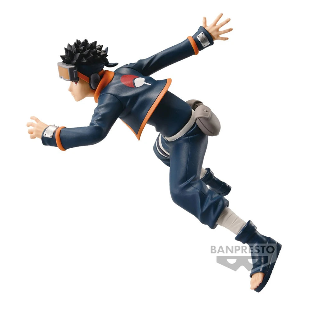 14cm Figurine Bandai Banpresto (édition Vibration Stars) - Naruto | Modèle d'action représentant Obito Uchiha, parfait comme décoration de bureau ou objet de collection. Idéal pour les fans d'anime et comme cadeau