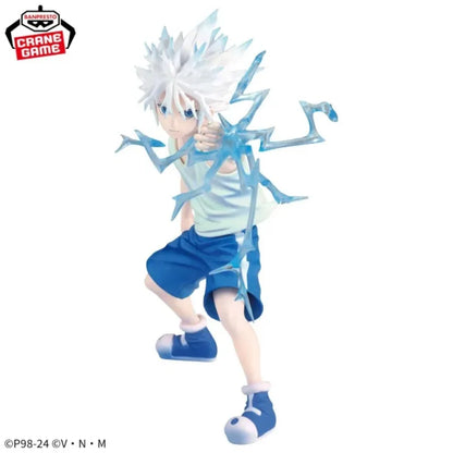 13cm Figurine Bandai Banpresto (édition Vibration Stars) Hunter x Hunter | Figurine d'action en PVC de Killua et Kurapika. Modèles de collection parfait pour les fans de l'anime, idéal comme cadeau