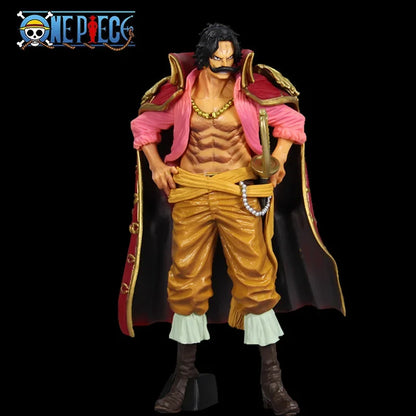 23cm Figurine One Piece | Figurine Gol D. Roger de One Piece, de la série GK Haute Qualité. Modèle de décoration de bureau, cette statue en PVC est un excellent objet de collection et un cadeau parfait pour les fans de l’univers de One Piece