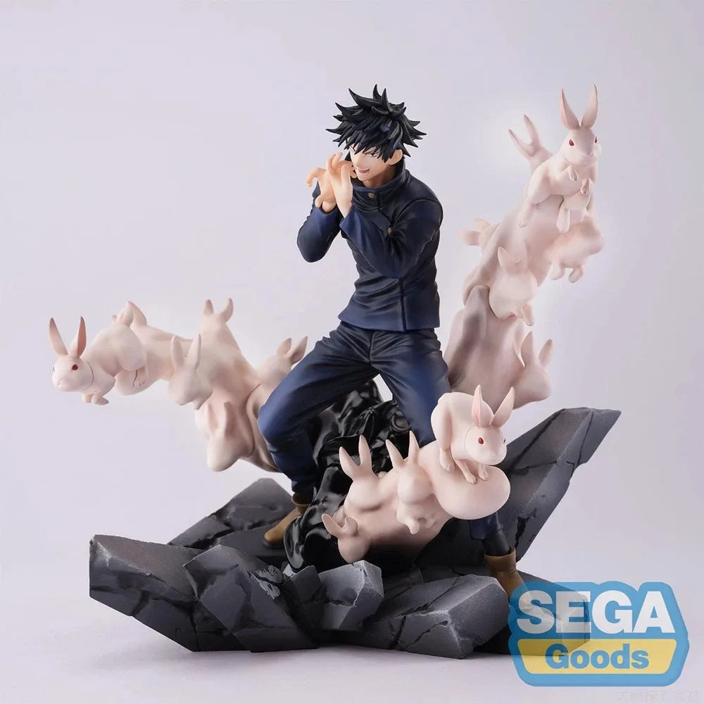 19cm Figurine Originale Genuine SEGA Jujutsu Kaisen | Figurine de Fushiguro Megumi en action, fabriquée par SEGA. Statue en PVC idéale pour les collectionneurs et comme cadeau