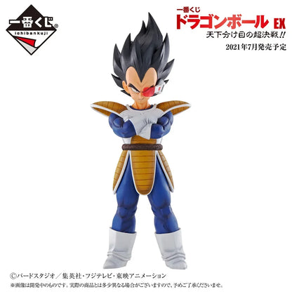 In Stock Bandai Original Anime Dragon Ball Ichiban Kuji Goku Saibaiman Nappa Gohan Vegeta Figures Collection Action Model Toys