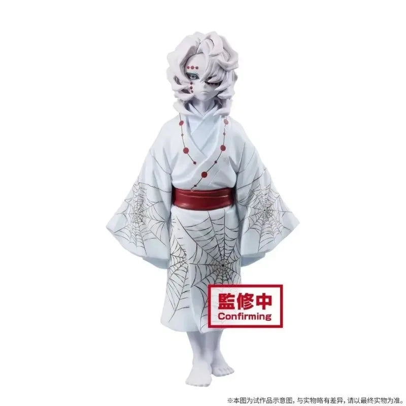 Figura Banpresto Demon Slayer de 14 cm | Figura de PVC de Rui, miembro de los Doce Kizuki de Kimetsu no Yaiba, modelo detallado ideal para colecciones y decoración