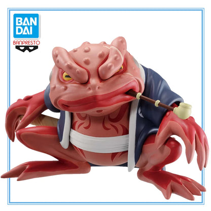 Figura original BANDAI Banpresto Naruto Shippuden de 10 cm - Gama-Bunta | Modelo de vinilo suave, perfecto para coleccionistas y fanáticos del anime. Ideal como juguete, decoración o regalo.