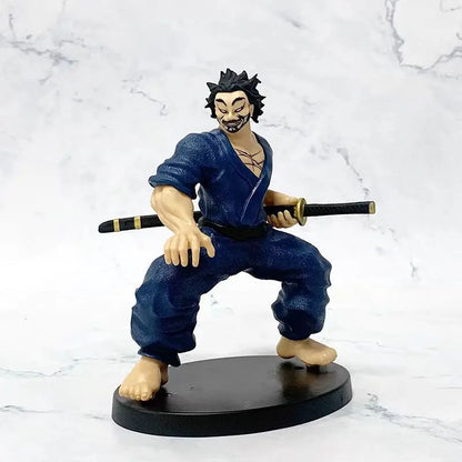 15cm Figurine BAKI | Figurine de Miyamoto Musashi, personnage de Baki the Grappler. Fabriquée en PVC, cette figurine détaillée est un excellent choix pour les collectionneurs ou comme cadeau d'anniversaire pour les fans de l'anime