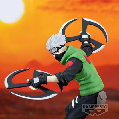 13cm Figurine Originale Bandai Banpresto | Modèle en PVC de Kakashi Hatake. Idéal pour la décoration de bureau ou comme cadeau pour les enfants et les fans d'anime