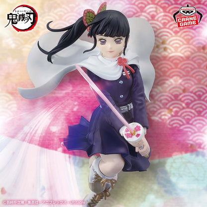 14cm Figurine BANPRESTO Demon Slayer | Figurine en PVC de Tsuyuri Kanao, édition Vibration Stars. Modèle collectable de haute qualité, parfait pour les fans de Demon Slayer