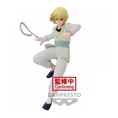 Figura Bandai Banpresto de 15 cm (edición de estrellas vibratorias) Hunter x Hunter | Modelo de coleccionista que representa a Kurapika en acción. Ideal para fans y como regalo único.