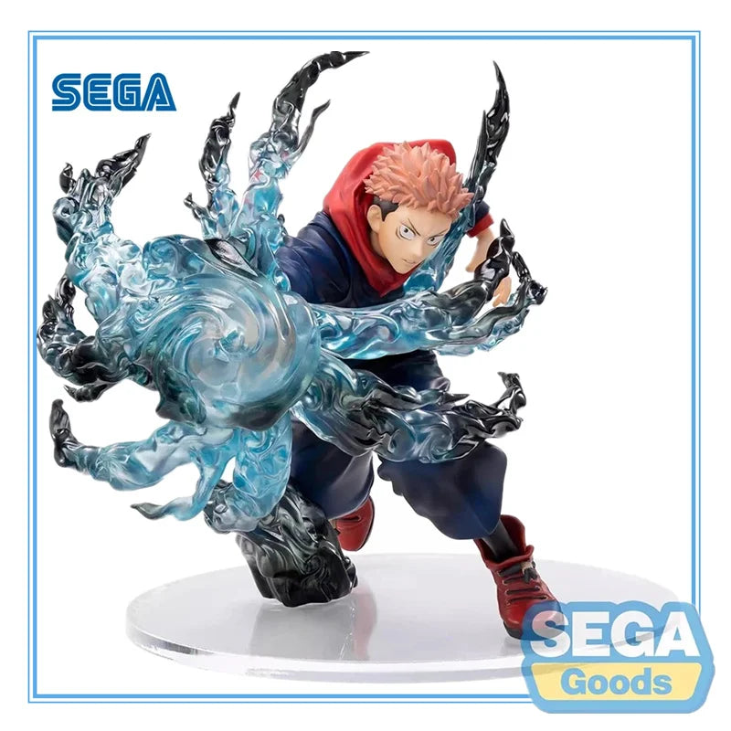 19cm Figurine originale Genuine SEGA Jujutsu Kaisen | Figurine en PVC représentant Yuji Itadori en pleine action. Un modèle idéal pour les collectionneurs et les fans d'anime, parfait comme cadeau ou décoration