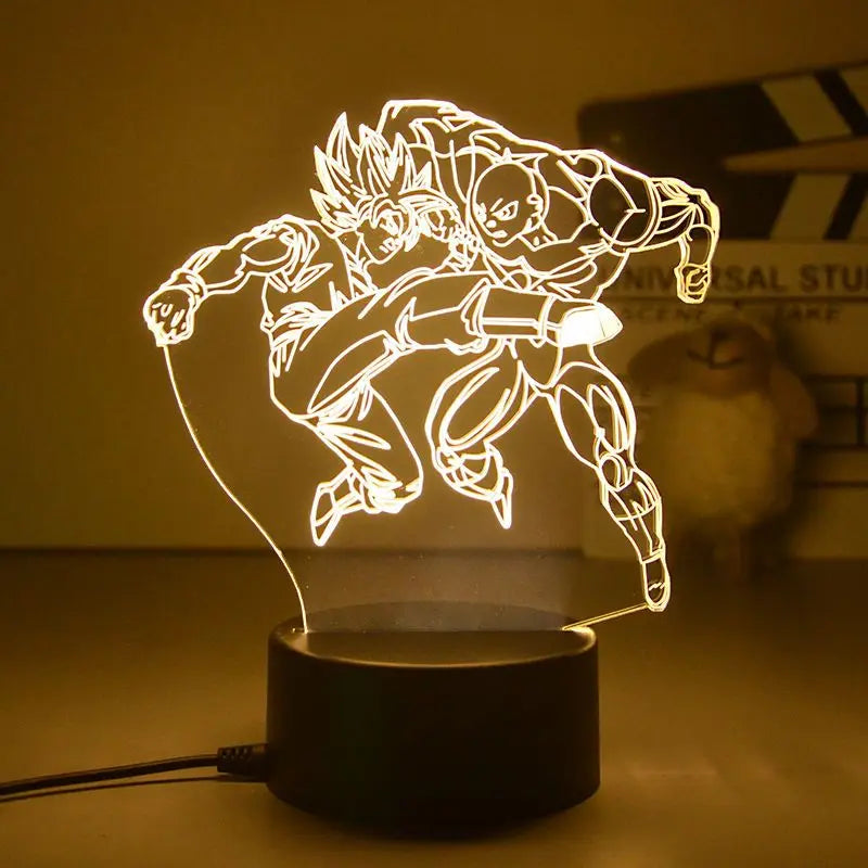 Lampe de Table LED Dragon Ball | Illuminez vos soirées avec cette lampe de table LED Dragon Ball. Avec un effet 3D saisissant, cette lampe est parfaite comme décoration de chambre et fait un excellent cadeau pour les fans de Dragon Ball