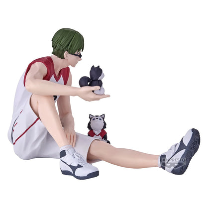 Figurines BANDAI BANPRESTO Kuroko's Basketball LAST GAME | Figurines d'anime de Kuroko, Kagami, Aomine, Akashi, Murasakibara, Kise et Midorima en position décontractée avec le chiot Kuro Junior. Idéal pour les fans et collectionneurs