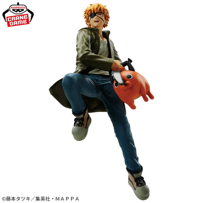 14-17cm Figurines originales Bandai Banpresto (édition Vibration Stars) Chainsaw Man | Figurines d'action en PVC de Denji et Power, modèles collectables inspirés de l'anime Chainsaw Man. Parfaites pour les fans et comme cadeau pour les collectionneurs