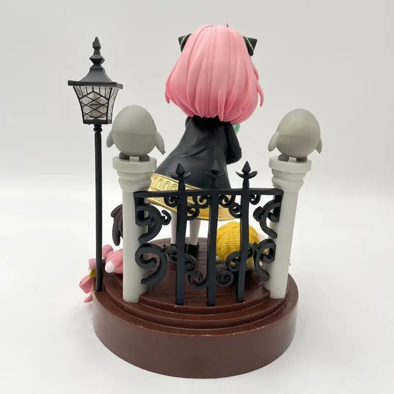 Figura ESPÍA×FAMILIAR de 20cm | Figura que representa a Anya Forger con 2 caras intercambiables, modelo coleccionable Kawaii para fans del anime 