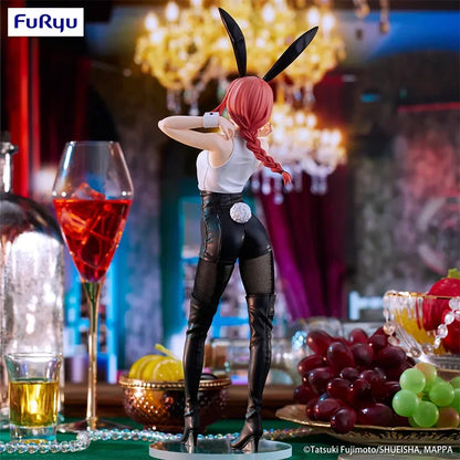 25cm Figurine d'action FuRyu (édition BiCute Bunnies) Chainsaw Man | Modèle de collection en boîte de Makime en tenue cute bunny, parfaite comme cadeau ou objet décoratif pour les fans de l'anime