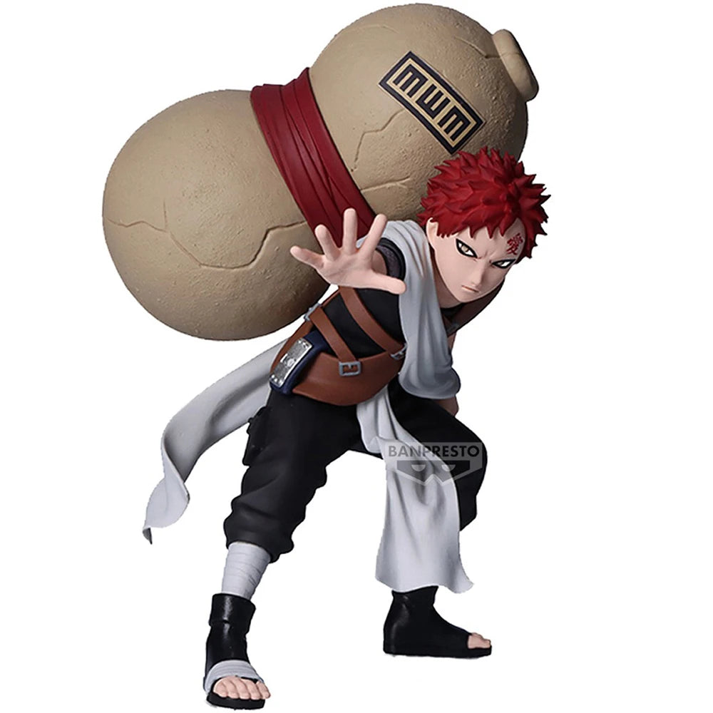 14cm Figurine Bandai Banpresto (édition Vibration Stars) Naruto | Figurines originales de Gaara & Uchiha Sasuke, modèles de collection, décoration de bureau. Cadeau idéal pour les fans et enfants.