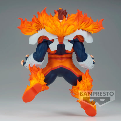 17cm Figurine originale Bandai My Hero Academia | Figurine de la série THE AMAZING HEROES PLUS, mettant en scène Endeavor. Un modèle incontournable pour les collectionneurs et fans de l’anime