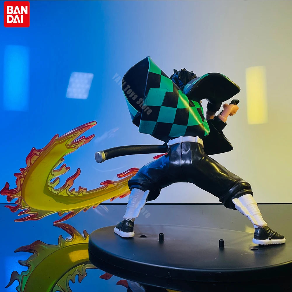 Figurines Demon Slayer | Figurines de Tanjiro, Zenitsu et Rengoku, inspirée de l’anime Demon Slayer. Idéale pour la collection, cette figurine détaillée est un excellent choix de cadeau pour les fans de Kimetsu no Yaiba !