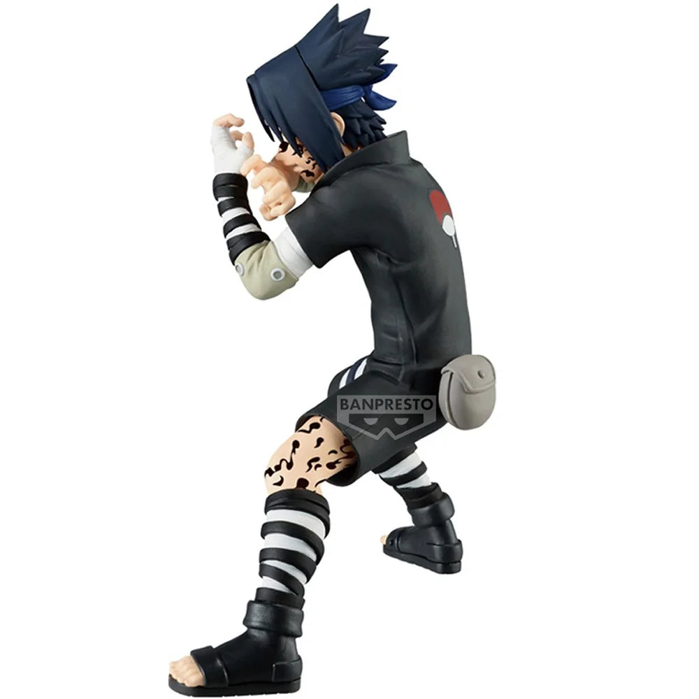 14cm Figurine Bandai Banpresto (édition Vibration Stars) Naruto | Figurines originales de Gaara & Uchiha Sasuke, modèles de collection, décoration de bureau. Cadeau idéal pour les fans et enfants.