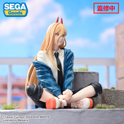 14-15cm Figurine Originale SEGA PM Chokonose Chainsaw Man | Modèles en PVC représentant Power, Denji et Hayakawa Aki. Parfaites comme cadeaux, décorations de bureau ou objets de collection pour les fans de l'anime Chainsaw Man