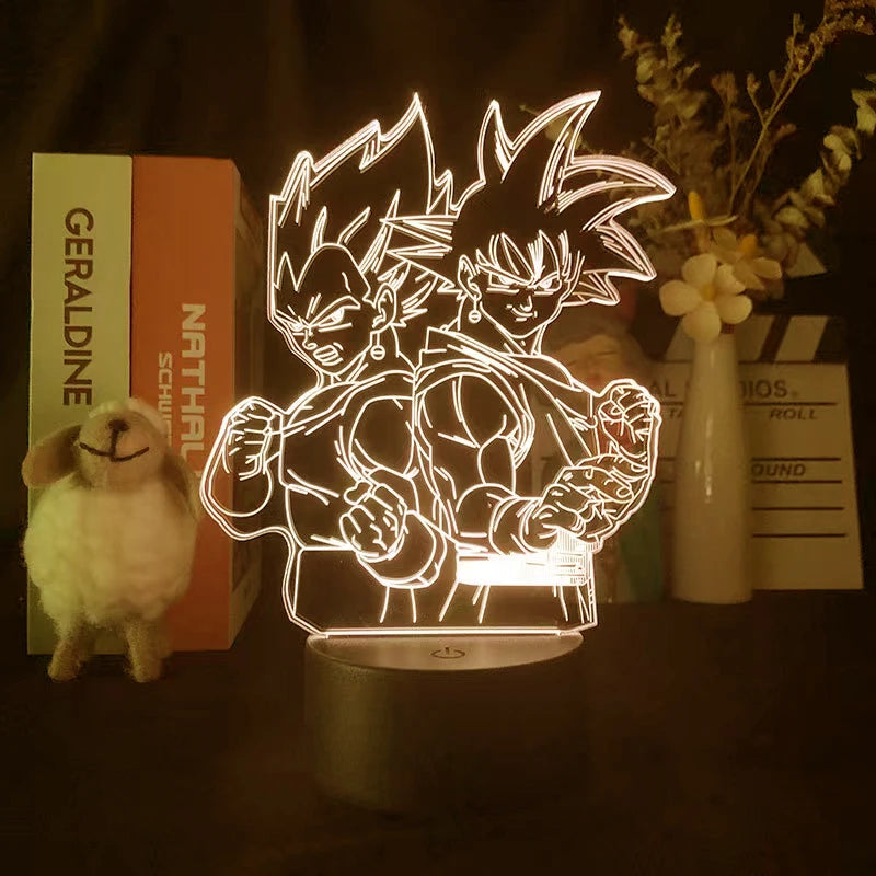 Lampe de Table LED Dragon Ball | Illuminez vos soirées avec cette lampe de table LED Dragon Ball. Avec un effet 3D saisissant, cette lampe est parfaite comme décoration de chambre et fait un excellent cadeau pour les fans de Dragon Ball