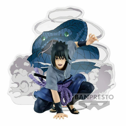 12cm Bandai Banpresto Naruto Shippuden Figure | Action Figure Model Representing Uchiha Sasuke, Collectible Figure for Anime Fans. Perfect as a Gift or Decoration