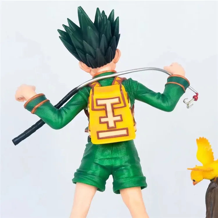 Figuras Hunter X Hunter de 28 cm | Gon Freecss y Killua Zoldyck. Estos modelos detallados son perfectos para los fanáticos del anime, un gran regalo o una pieza de colección. 