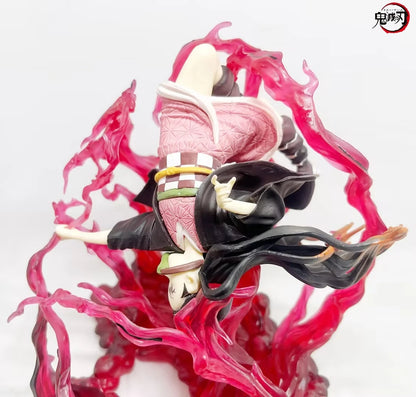 16cm Figurine Demon Slayer | Figurine représentant Kamado Nezuko avec des détails soignés, cette figurine unique est parfaite pour les collections et comme cadeau pour les fans de Demon Slayer