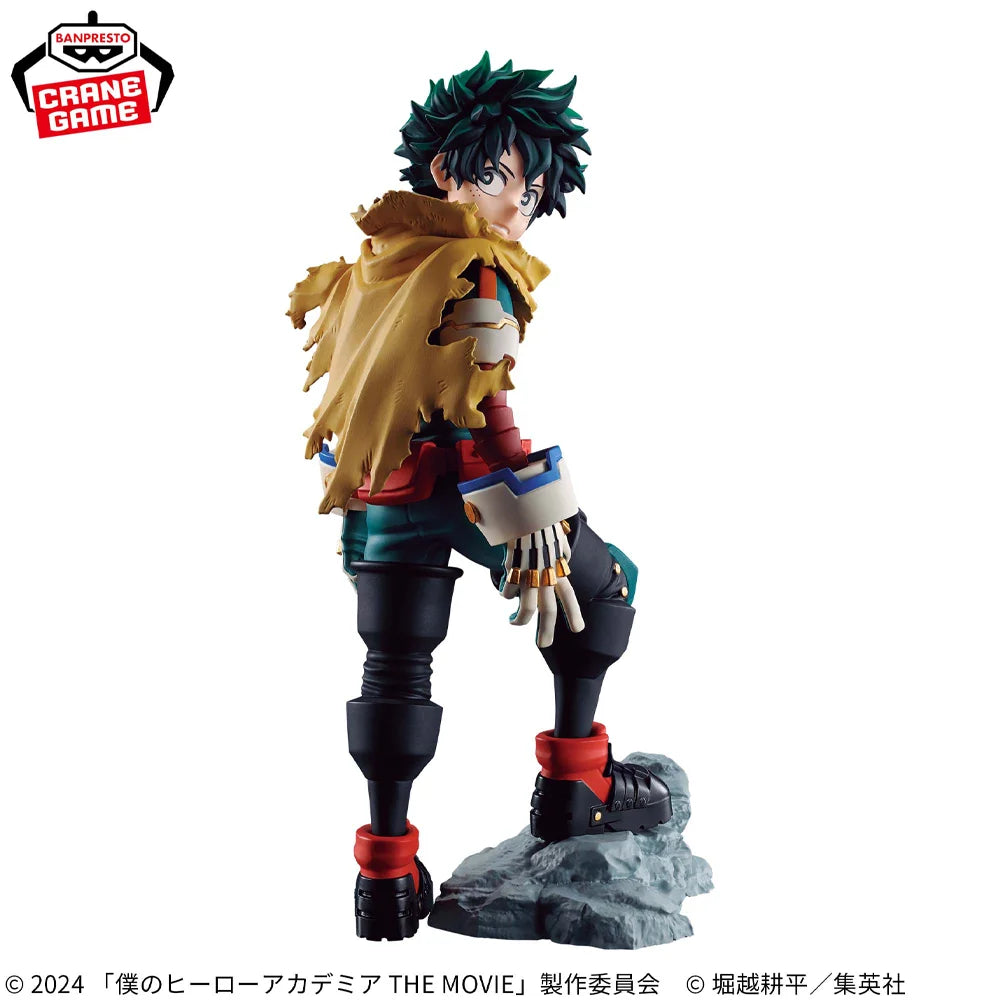 21cm Figurine My Hero Academia BANPRESTO Original | Figurine Izuku Midoriya issue du film My Hero Academia: You're Next. Produit authentique BANPRESTO, livré en boîte. Un must-have pour les fans et les collectionneurs d’anime !