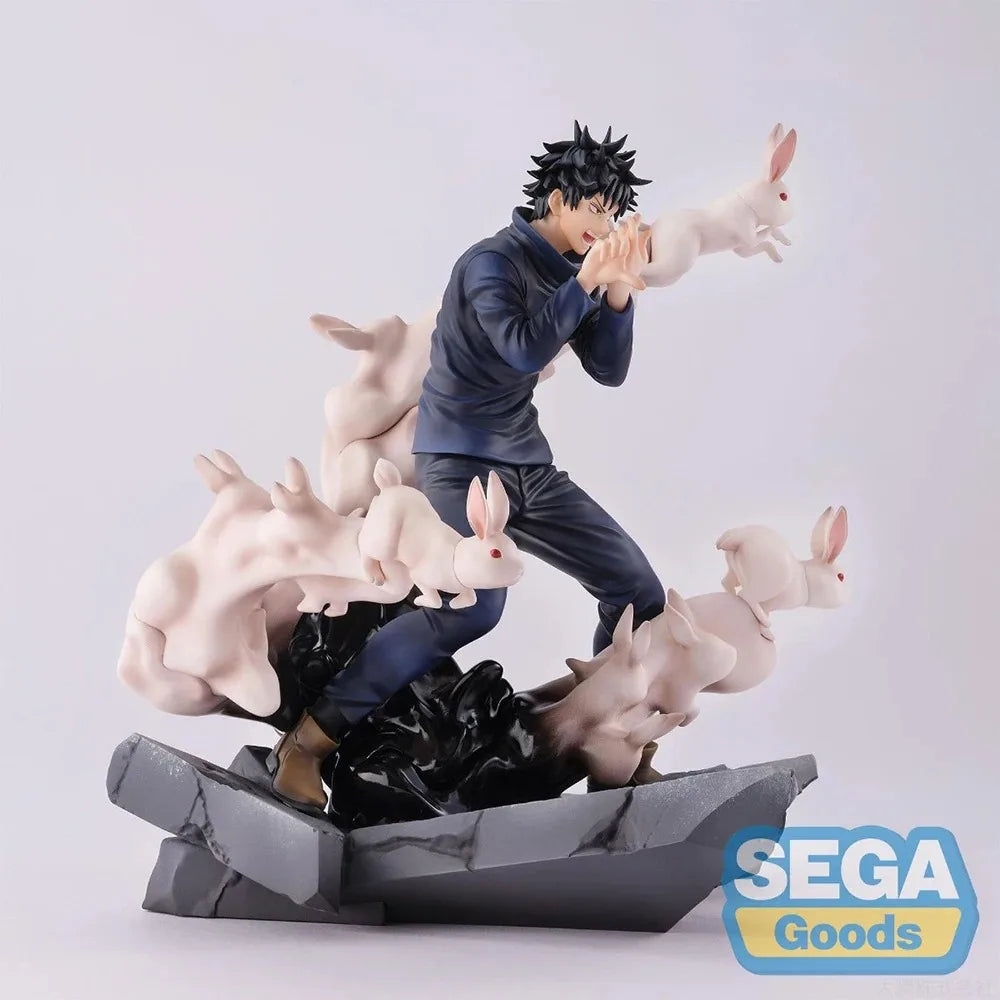 19cm Figurine Originale Genuine SEGA Jujutsu Kaisen | Figurine de Fushiguro Megumi en action, fabriquée par SEGA. Statue en PVC idéale pour les collectionneurs et comme cadeau