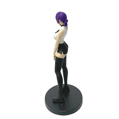 Figura de hombre con motosierra de chica sexy Reze de 19 cm | Modelo detallado en PVC de Reze, ideal para fans y coleccionistas del anime. Perfecto como decoración o regalo.