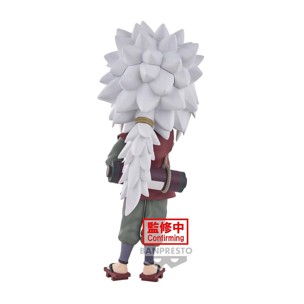 15cm Figurine Bandai Banpresto Q Posket Naruto | Modèle d'action animé de Jiraya, ornement de collection en PVC. Idéale comme cadeau pour les fans de Naruto et les enfants