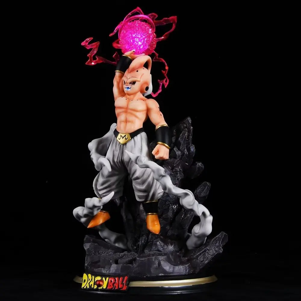 25cm Figurine Dragon Ball | Figurine Boo avec orbe lumineuse. Modèle détaillé, idéal pour les collectionneurs et comme cadeau pour les fans de DBZ