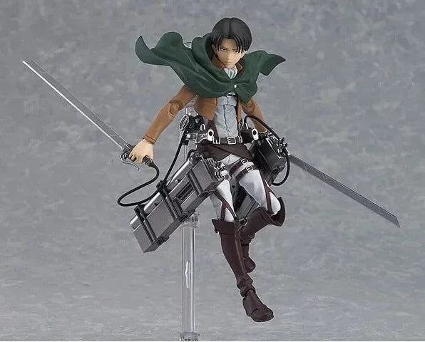 19cm Figurines d'action Attack on Titan | Figurines d'Eren Jaeger, Mikasa Ackerman et Levi Ackerman de Attack on Titan, parfaites pour la collection et comme cadeau pour les fans de la série