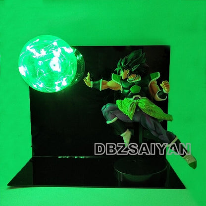 Bola de Dragón | Goku, Gogeta y Broly, con función de iluminación LED. Perfecto para la decoración de la habitación y añade un toque único a tu colección. Una gran elección para los fans de Dragon Ball Z 