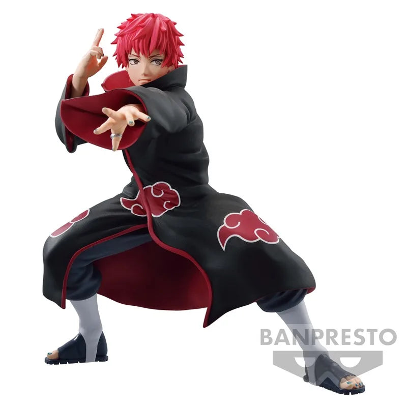 15cm Figurine Bandai Banpresto (édition Vibration Stars) Naruto Shippûden | Figurine en PVC de Sasori, modèle de collection pour enfants et fans d'anime