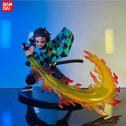 Figurines Demon Slayer | Figurines de Tanjiro, Zenitsu et Rengoku, inspirée de l’anime Demon Slayer. Idéale pour la collection, cette figurine détaillée est un excellent choix de cadeau pour les fans de Kimetsu no Yaiba !