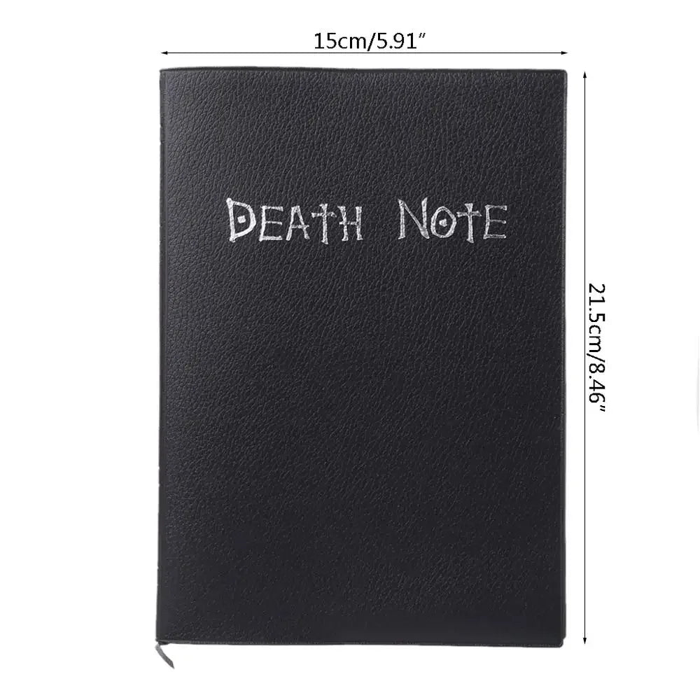 Carnet Collectible inspiré de l'anime Death Note. Idéal comme journal ou accessoire cosplay pour les fans