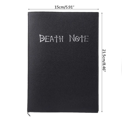 Carnet Collectible inspiré de l'anime Death Note. Idéal comme journal ou accessoire cosplay pour les fans