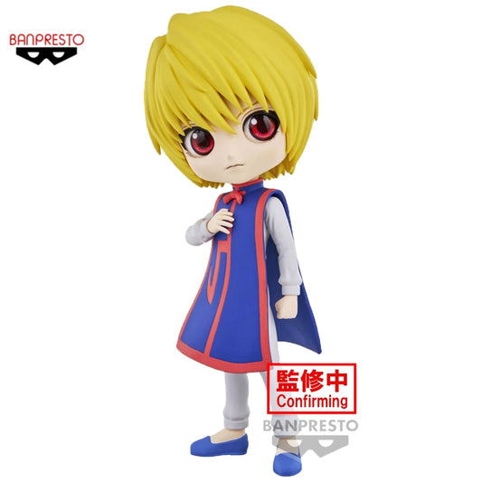 Figura Bandai Banpresto de 15 cm (versión Q Posket) Hunter x Hunter | Figura de acción original de Kurapika Kuruta. Un gran artículo coleccionable y decorativo para la oficina. Ideal como regalo para los fans del anime.