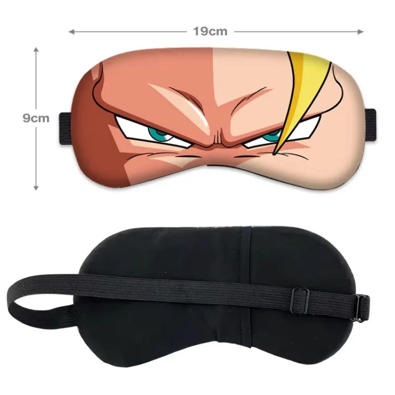 Masque de sommeil Dragon Ball, un bandeau doux et créatif pour les yeux. Idéal pour les siestes et pour protéger vos yeux, parfait pour les fans d'anime !