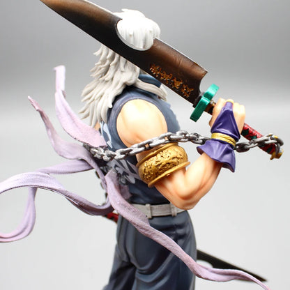 32cm Demon Slayer Figure | Action figure representing Uzui Tengen, the Pillar of Sound in Demon Slayer. Perfect for collections and as a desktop decoration, this detailed statue is a great birthday gift for anime fans. 